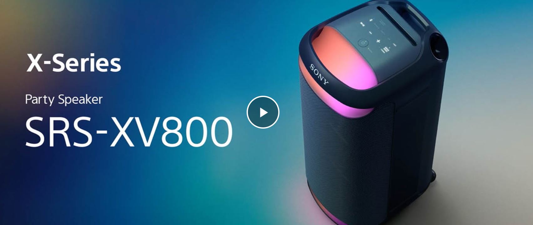 ソニー SRS-XV800 BSRSXV800 B SRS-XV800 X-Series Wireless Party Speaker | Wireless